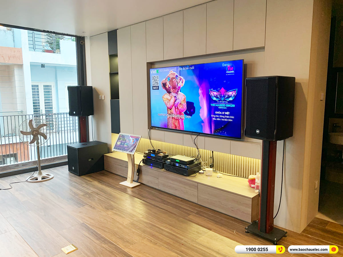 Lắp đặt d&agrave;n karaoke RCF gần 192tr cho anh Tuấn ở TPHCM