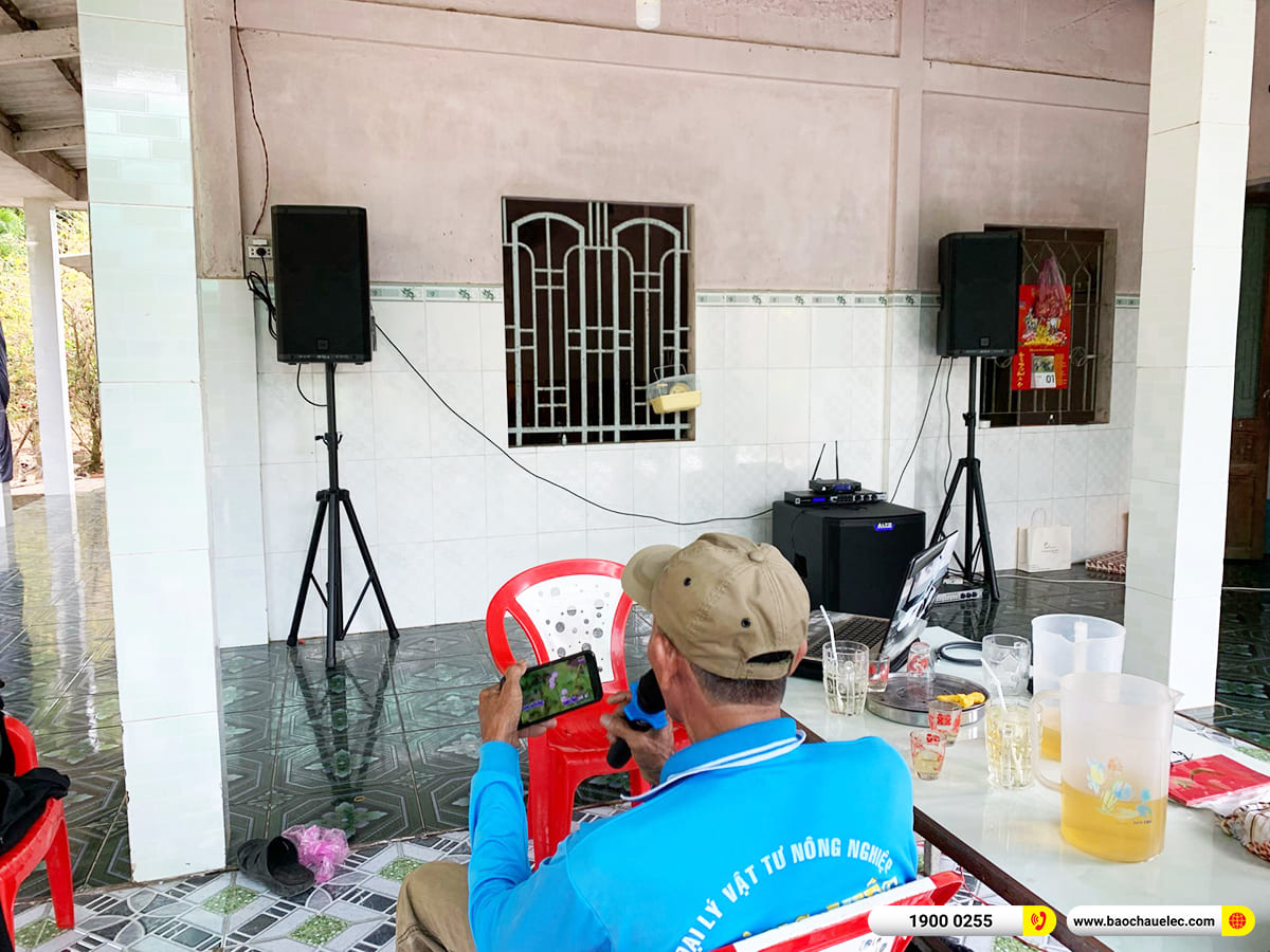 Lắp đặt d&agrave;n karaoke RCF hơn 75tr cho anh &Uacute;t ở Tiền Giang