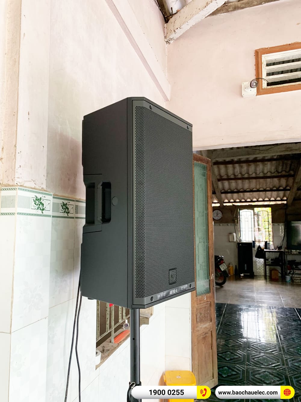 Lắp đặt d&agrave;n karaoke RCF hơn 75tr cho anh &Uacute;t ở Tiền Giang