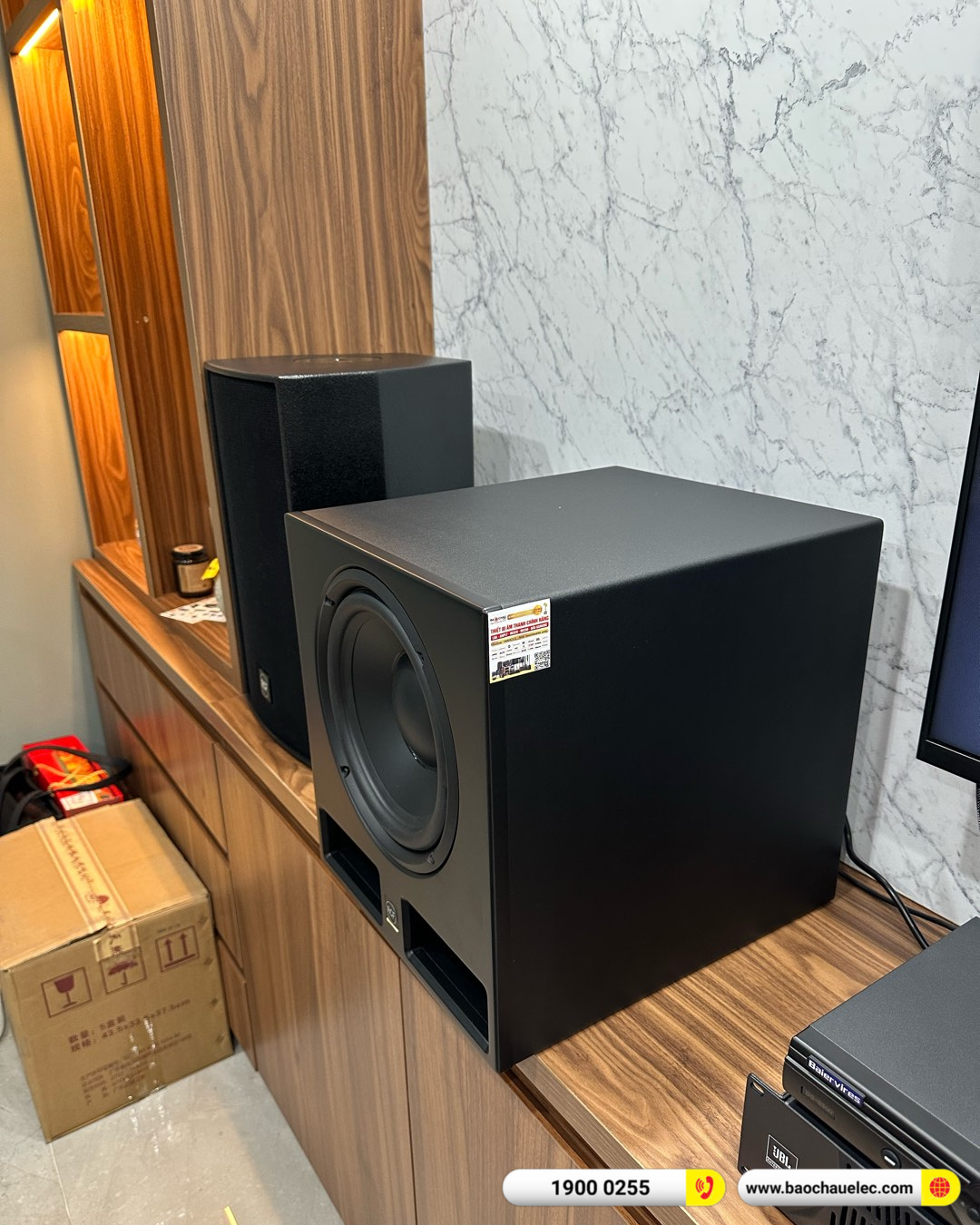Lắp đặt d&agrave;n karaoke RCF hơn 122tr cho biệt thự Vinhomes Gardenia tại H&agrave; Nội