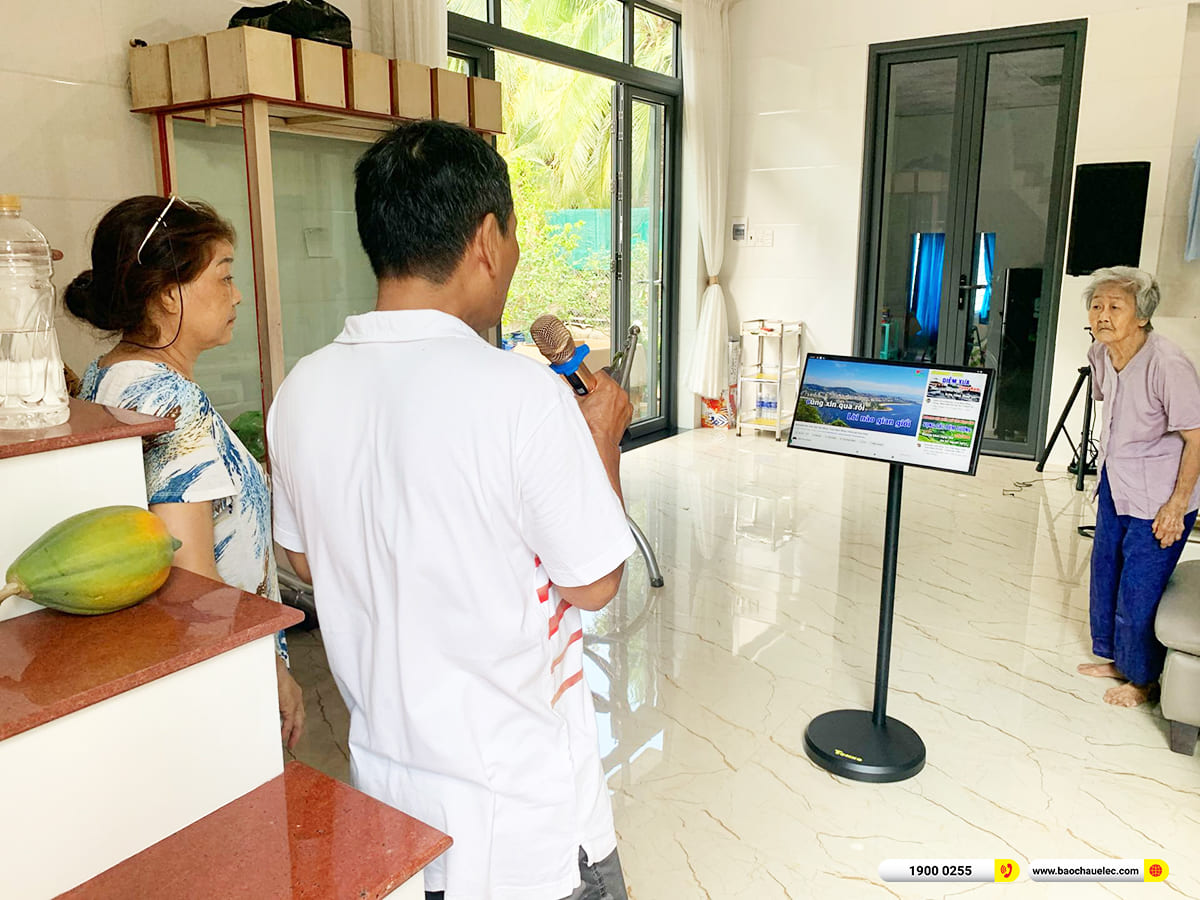 Lắp đặt d&agrave;n karaoke RCF 84tr cho chị B&igrave;nh ở Bến Tre