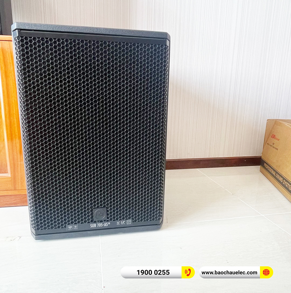 Lắp đặt d&agrave;n karaoke RCF gần 123tr cho chị Hoa ở TPHCM