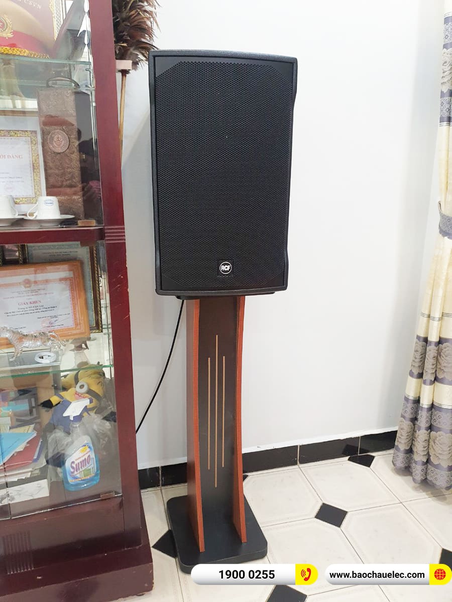 Lắp đặt d&agrave;n karaoke RCF gần 80tr cho chị Huyền ở TPHCM