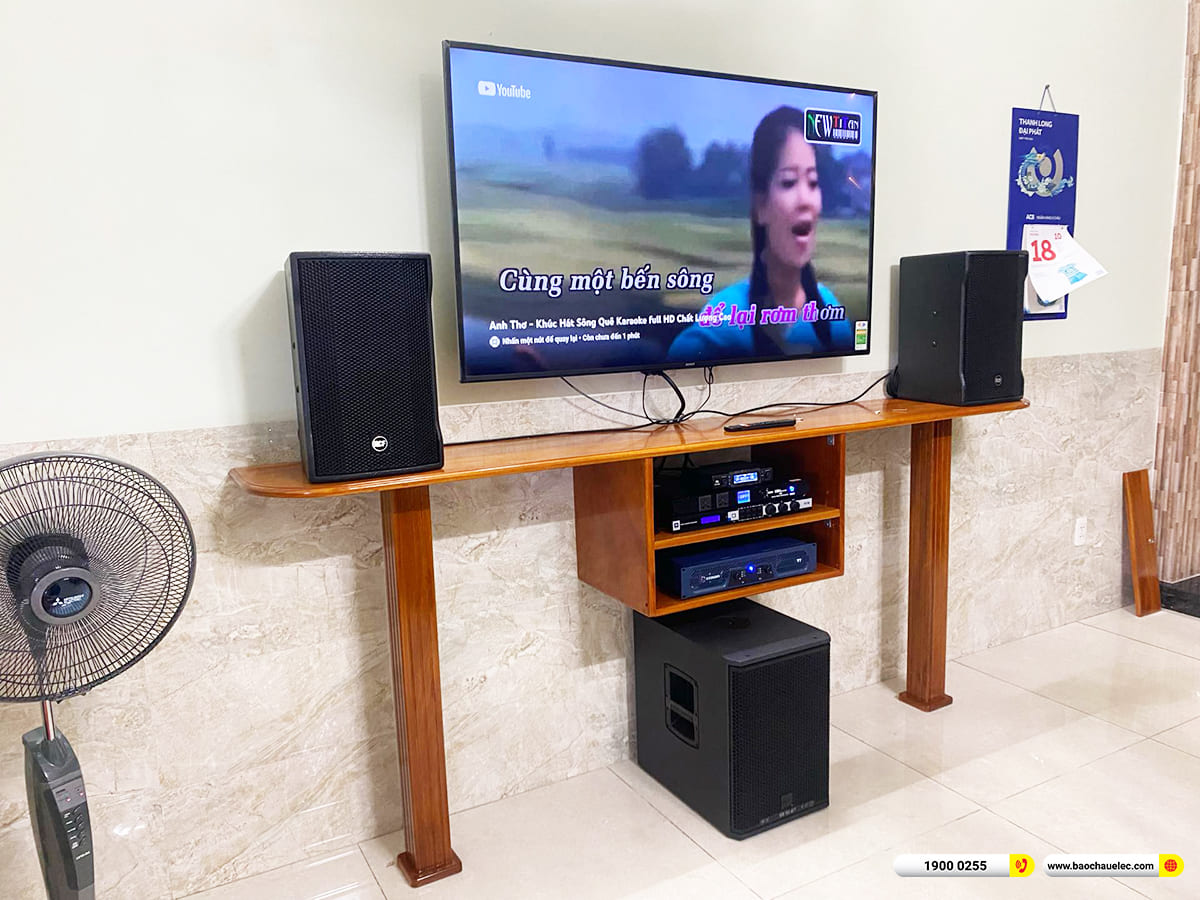 Lắp đặt d&agrave;n karaoke RCF gần 114tr cho chị Phương Đ&ocirc;ng ở TPHCM
