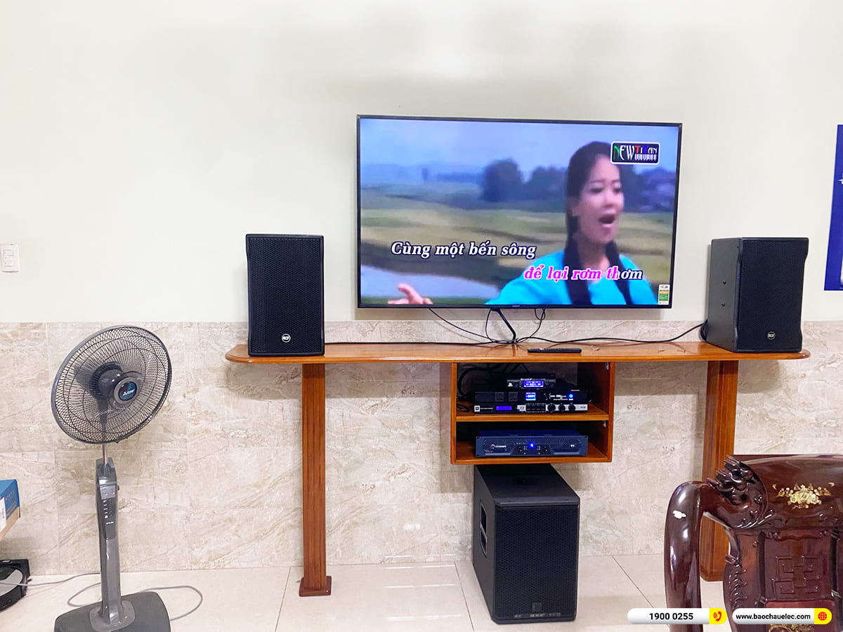 Lắp đặt d&agrave;n karaoke RCF gần 114tr cho chị Phương Đ&ocirc;ng ở TPHCM