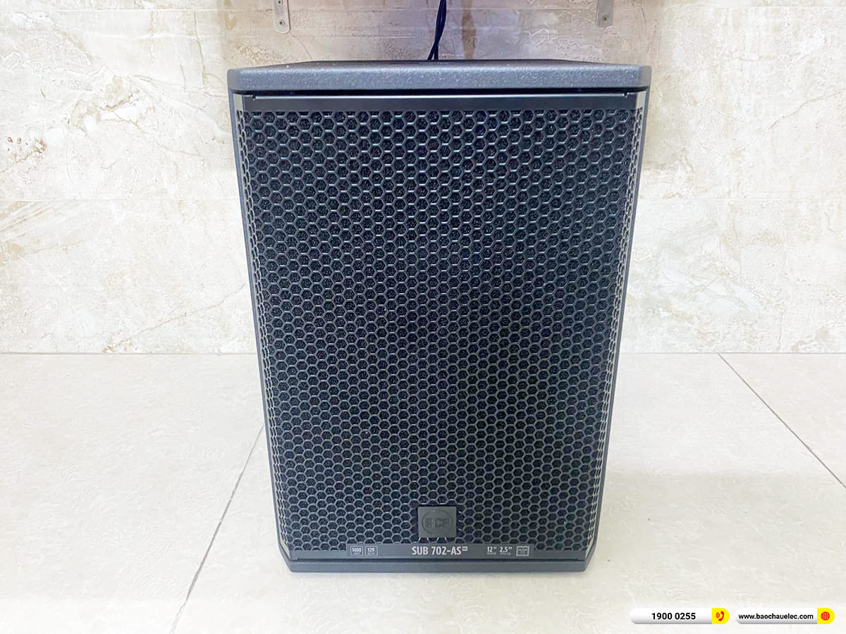 Lắp đặt d&agrave;n karaoke RCF gần 114tr cho chị Phương Đ&ocirc;ng ở TPHCM