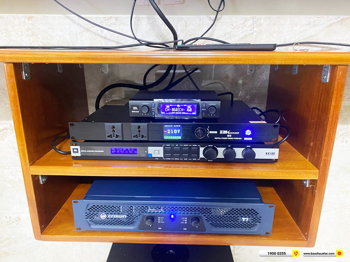 Lắp đặt d&agrave;n karaoke RCF gần 114tr cho chị Phương Đ&ocirc;ng ở TPHCM