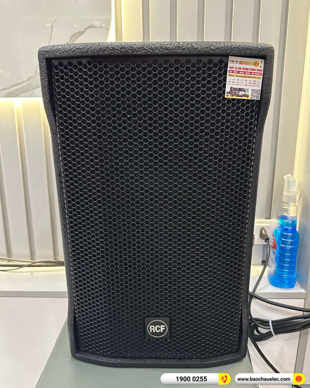 Lắp đặt d&agrave;n karaoke RCF hơn 96tr cho chị Thơm tại H&agrave; Nội