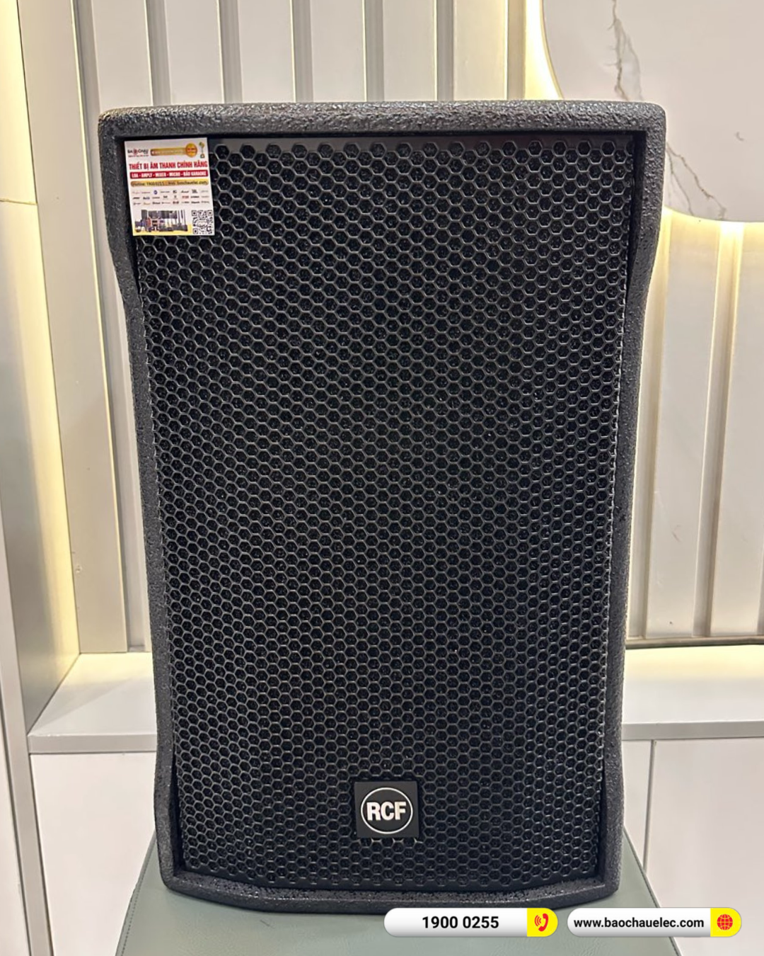 Lắp đặt d&agrave;n karaoke RCF hơn 96tr cho chị Thơm tại H&agrave; Nội