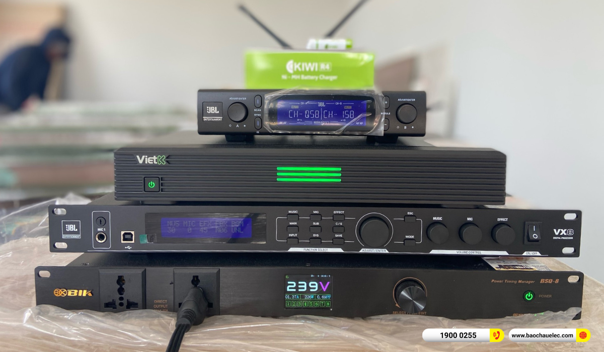Lắp đặt d&agrave;n karaoke RCF gần 292tr cho chị T&uacute; tại C&agrave; Mau
