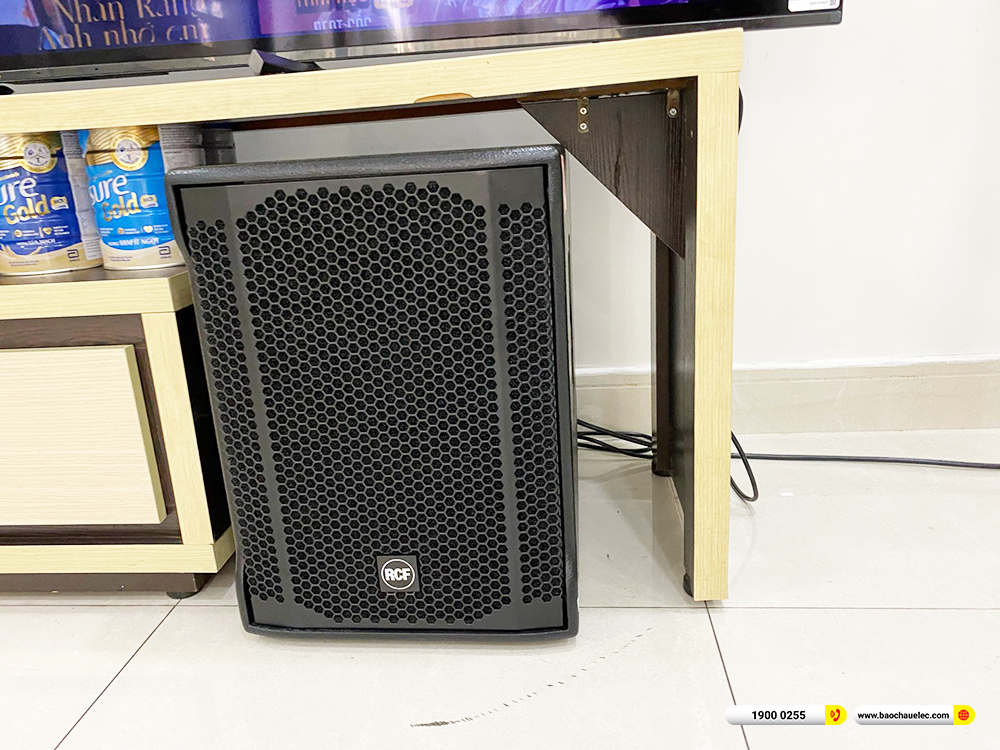Lắp đặt d&agrave;n karaoke RCF gần 91tr cho chị V&acirc;n ở TPHCM
