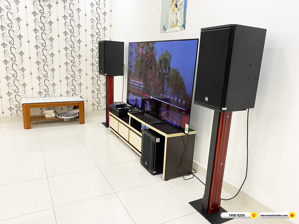Lắp đặt d&agrave;n karaoke RCF gần 91tr cho chị V&acirc;n ở TPHCM