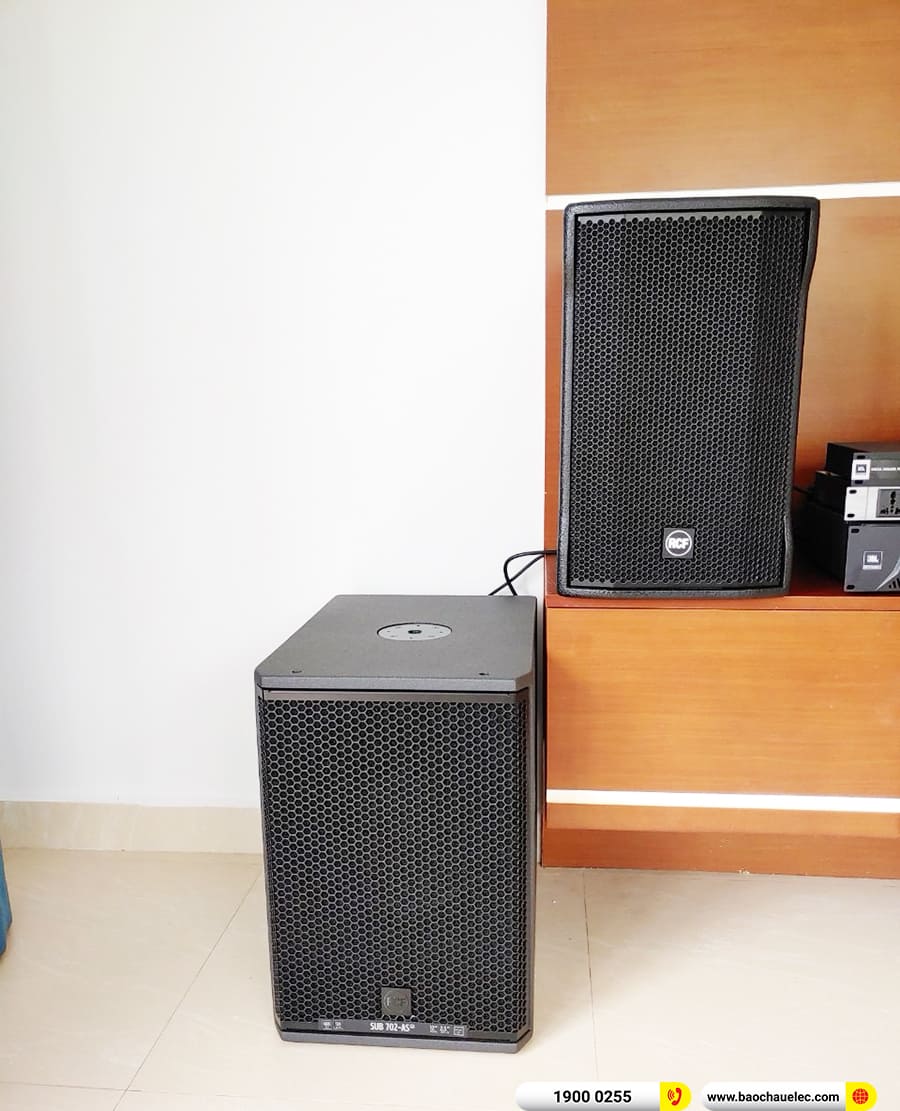 Lắp đặt d&agrave;n karaoke RCF hơn 115tr cho ch&uacute; Lu&acirc;n ở Thanh H&oacute;a 