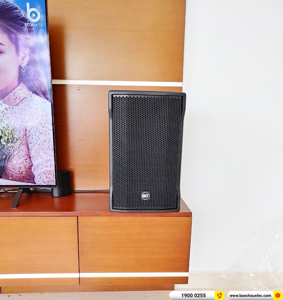 Lắp đặt d&agrave;n karaoke RCF hơn 115tr cho ch&uacute; Lu&acirc;n ở Thanh H&oacute;a 