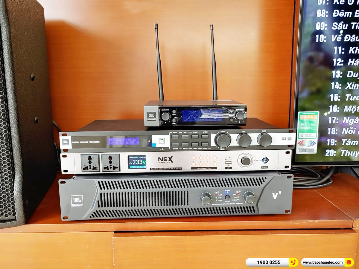 Lắp đặt d&agrave;n karaoke RCF hơn 115tr cho ch&uacute; Lu&acirc;n ở Thanh H&oacute;a 