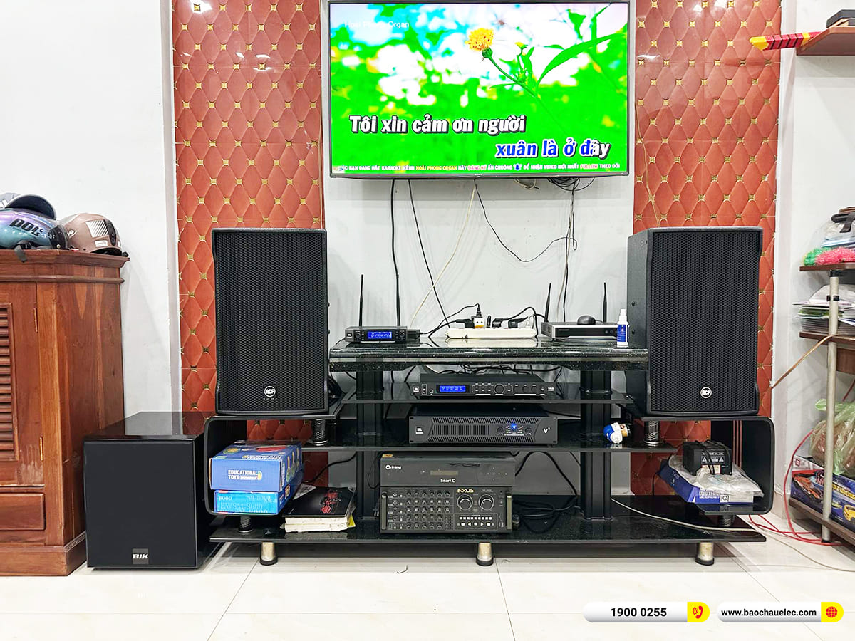 Lắp đặt d&agrave;n karaoke RCF gần 97tr cho c&ocirc; Xuyến ở TPHCM