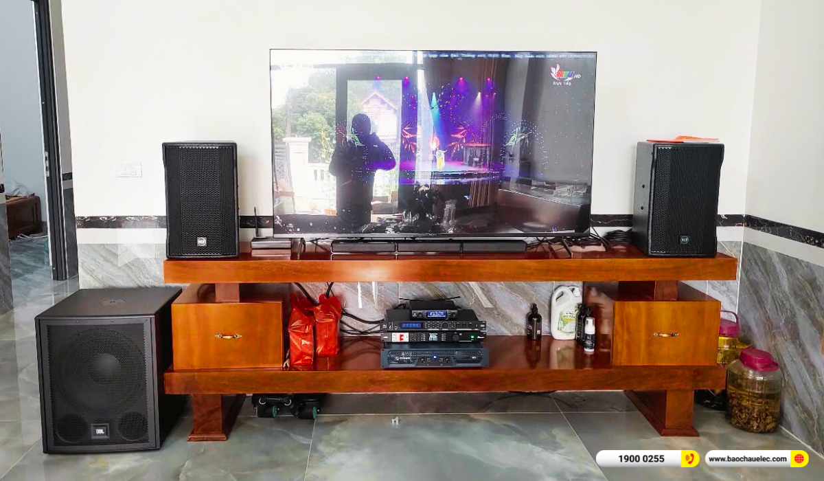 Lắp đặt d&agrave;n karaoke RCF gần 104tr cho anh Hải tại Thanh H&oacute;a