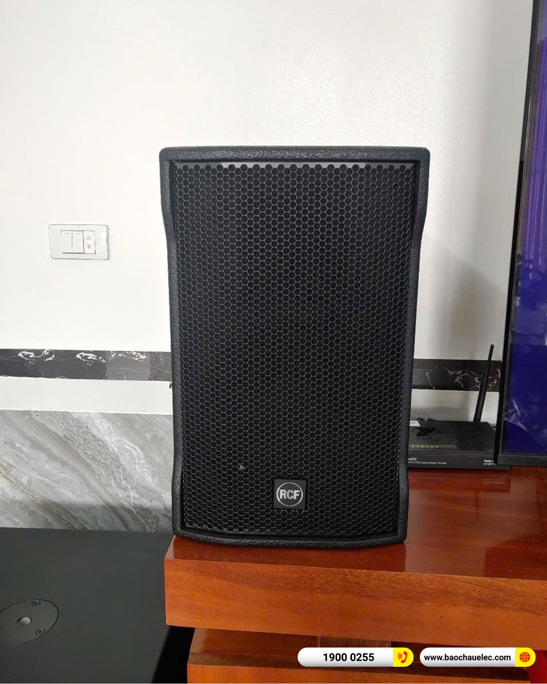 Lắp đặt d&agrave;n karaoke RCF gần 104tr cho anh Hải tại Thanh H&oacute;a