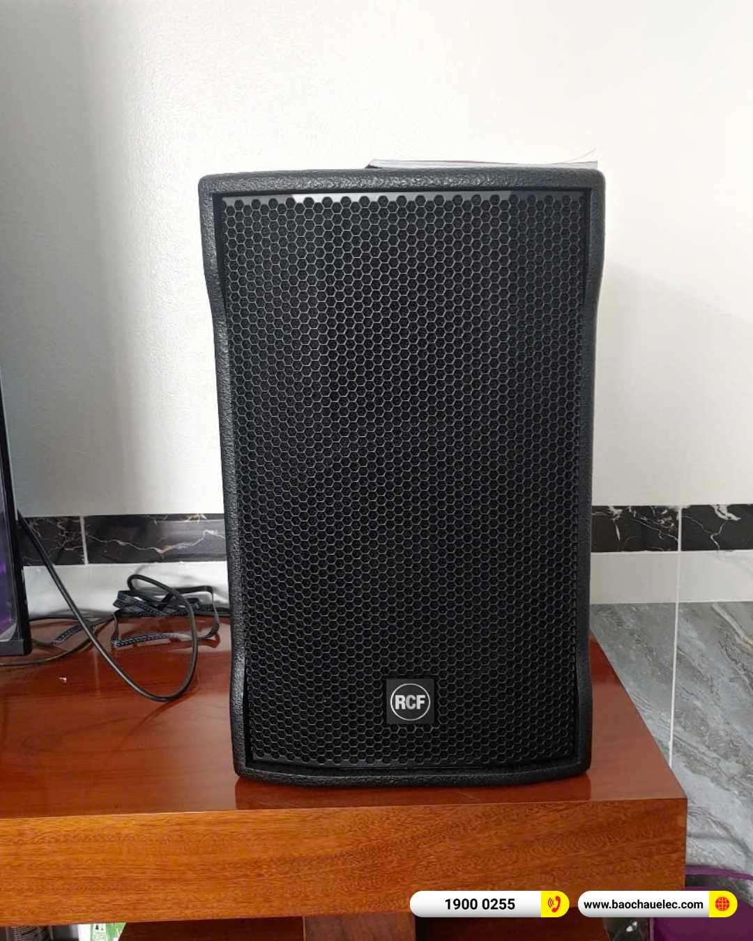 Lắp đặt d&agrave;n karaoke RCF gần 104tr cho anh Hải tại Thanh H&oacute;a