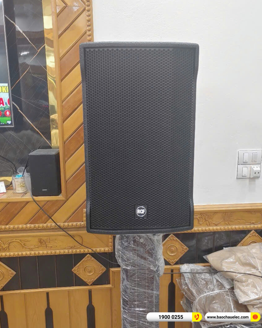 Lắp đặt dàn karaoke RCF gần 132tr cho anh Sơn tại Thanh Hóa