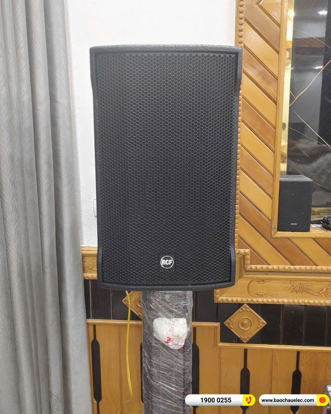 Lắp đặt dàn karaoke RCF gần 132tr cho anh Sơn tại Thanh Hóa