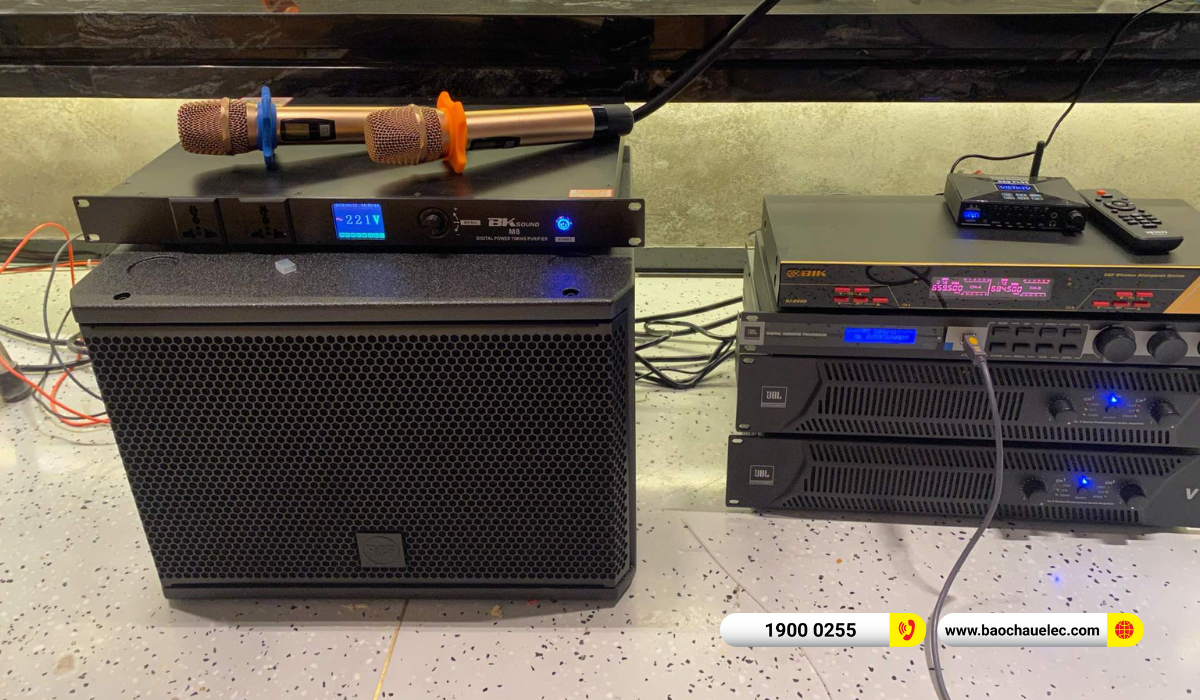 Lắp đặt d&agrave;n karaoke RCF gần 140tr cho anh Dương tại TPHCM