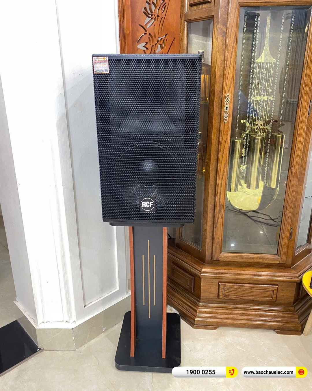 Lắp đặt d&agrave;n karaoke RCF gần 196tr cho anh Sơn tại Bắc Ninh