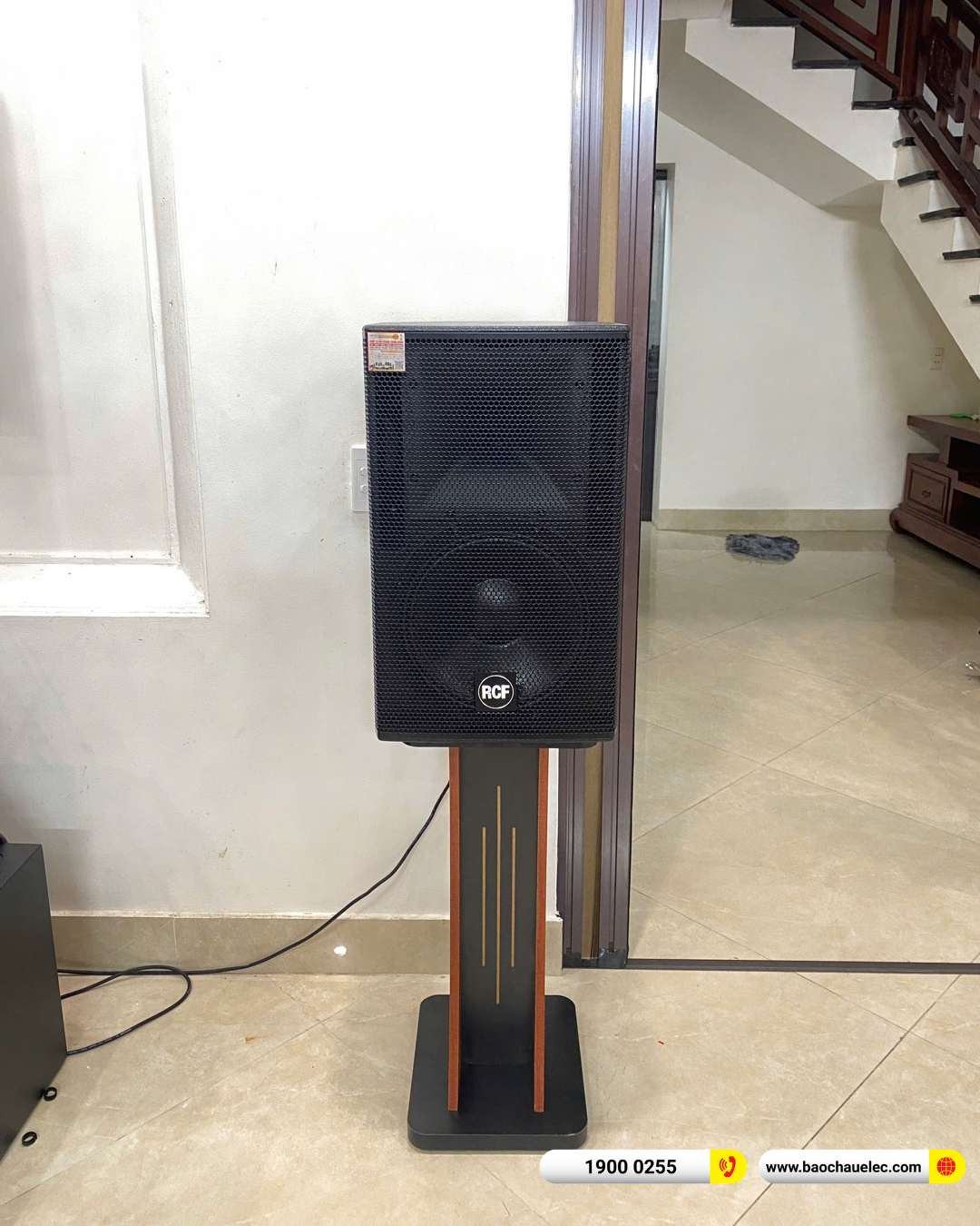 Lắp đặt d&agrave;n karaoke RCF gần 196tr cho anh Sơn tại Bắc Ninh