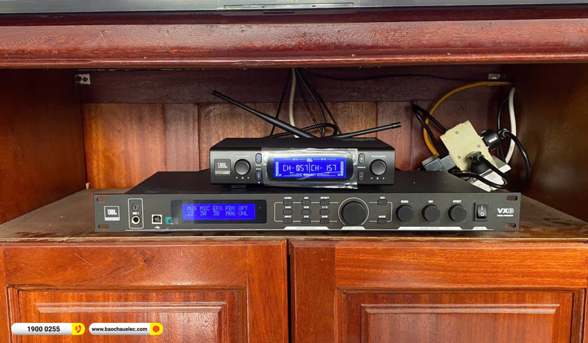 Lắp đặt d&agrave;n karaoke RCF gần 71tr cho anh H&ugrave;ng tại Thanh H&oacute;a