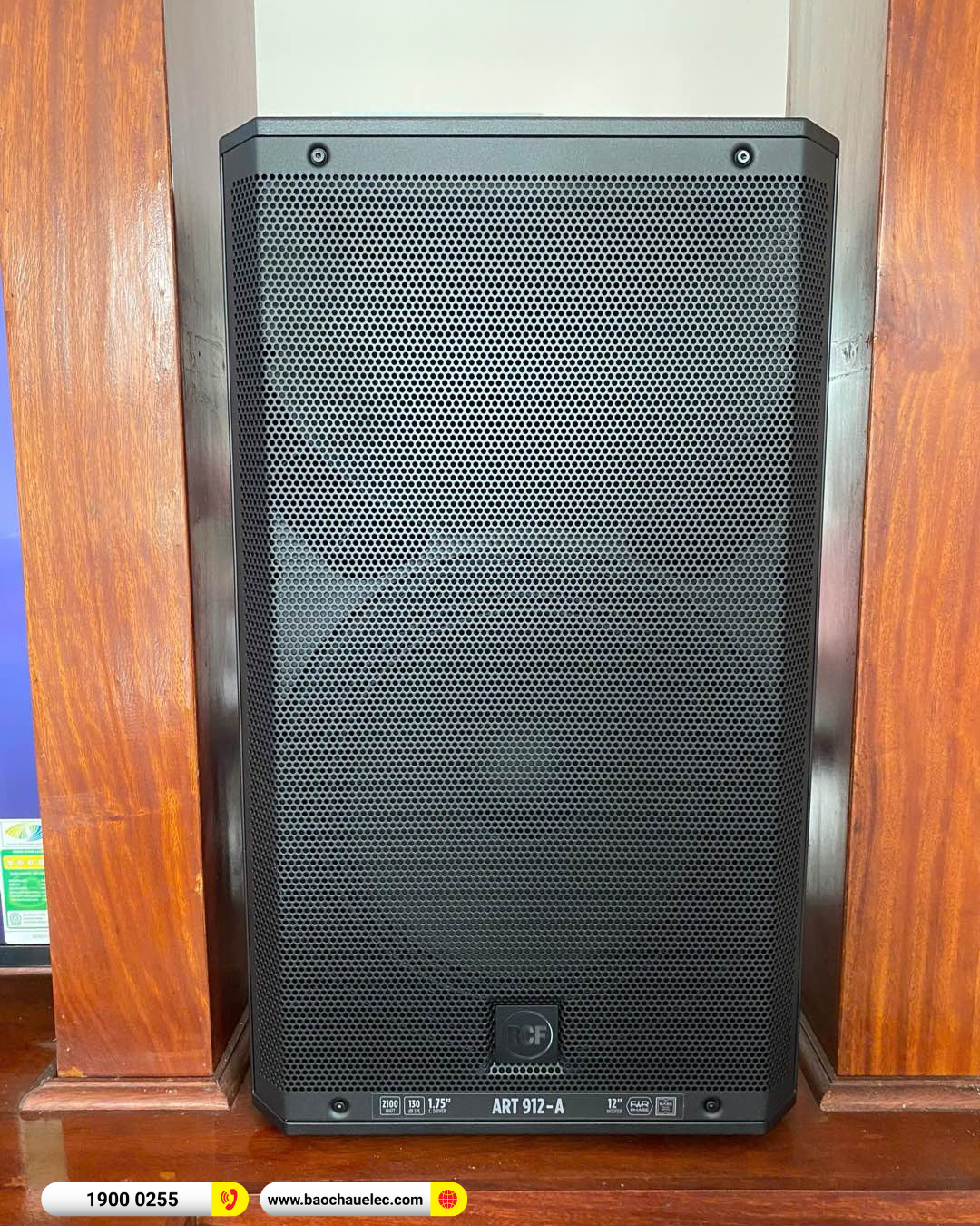 Lắp đặt d&agrave;n karaoke RCF gần 71tr cho anh H&ugrave;ng tại Thanh H&oacute;a
