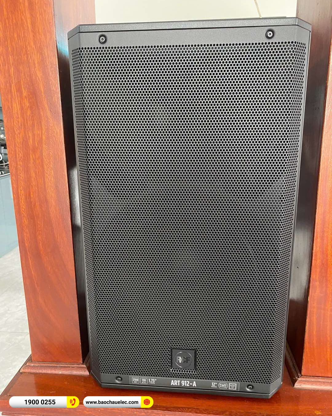Lắp đặt d&agrave;n karaoke RCF gần 71tr cho anh H&ugrave;ng tại Thanh H&oacute;a
