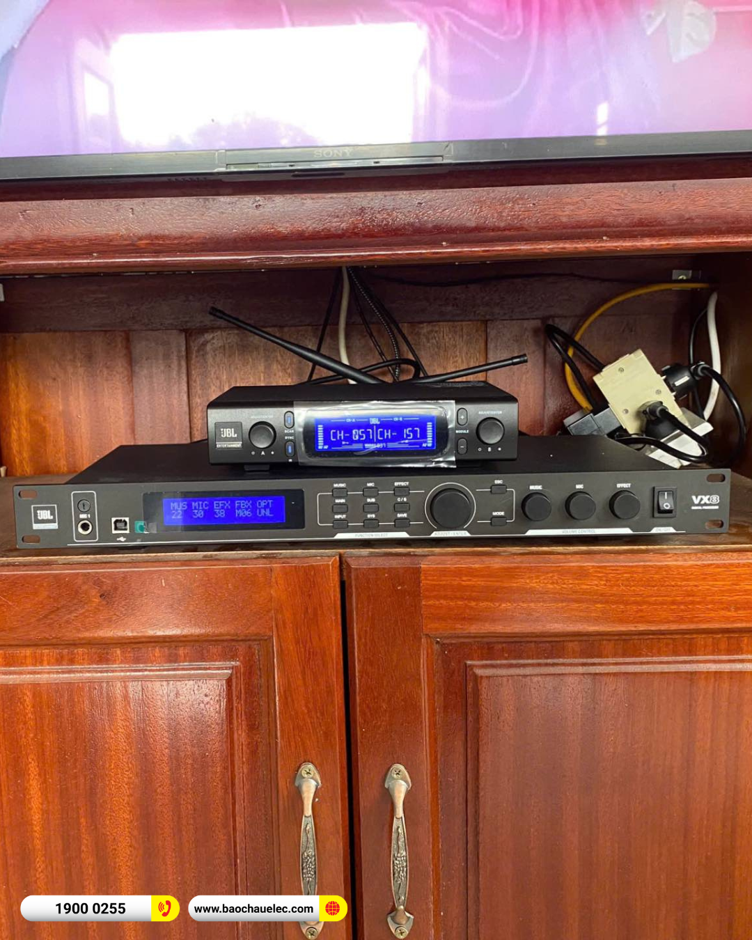Lắp đặt d&agrave;n karaoke RCF gần 71tr cho anh H&ugrave;ng tại Thanh H&oacute;a