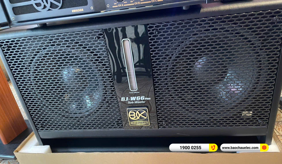 Lắp đặt d&agrave;n karaoke RCF gần 72tr cho anh Tuấn tại TPHCM