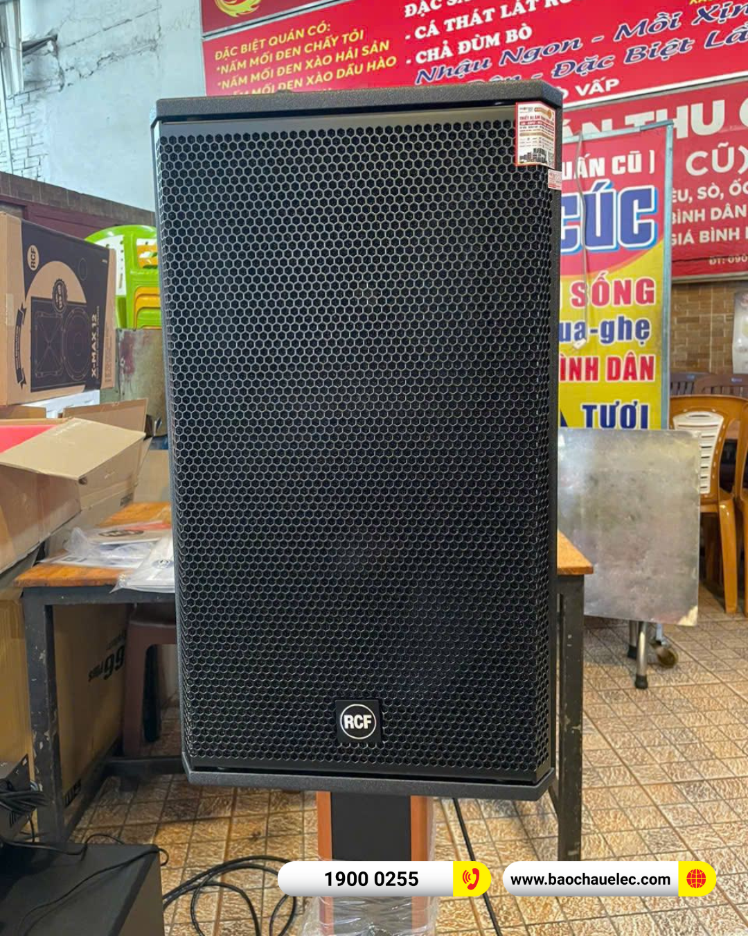 Lắp đặt d&agrave;n karaoke RCF gần 72tr cho anh Tuấn tại TPHCM