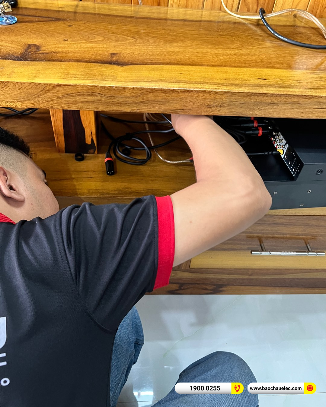 Lắp đặt d&agrave;n karaoke RCF gần 80tr cho anh Qu&yacute; tại Bu&ocirc;n Ma Thuật