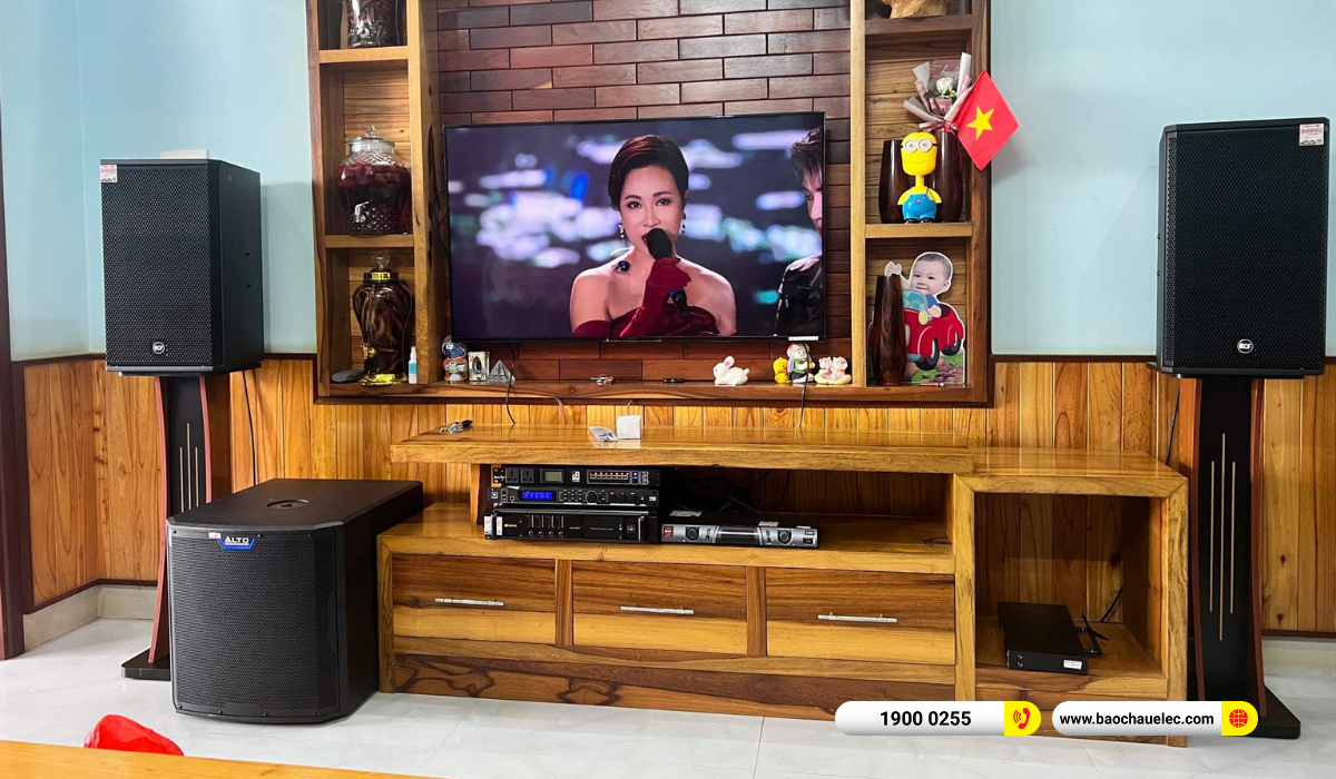 Lắp đặt d&agrave;n karaoke RCF gần 80tr cho anh Qu&yacute; tại Bu&ocirc;n Ma Thuật