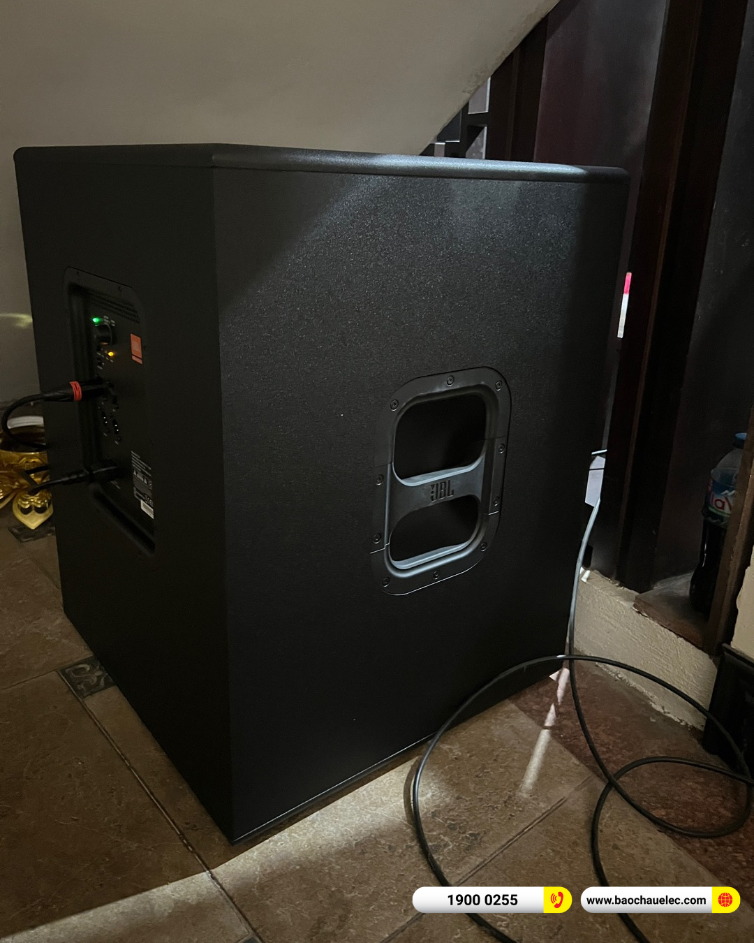Lắp đặt d&agrave;n karaoke RCF hơn 136tr cho ch&uacute; Tam tại Thanh H&oacute;a