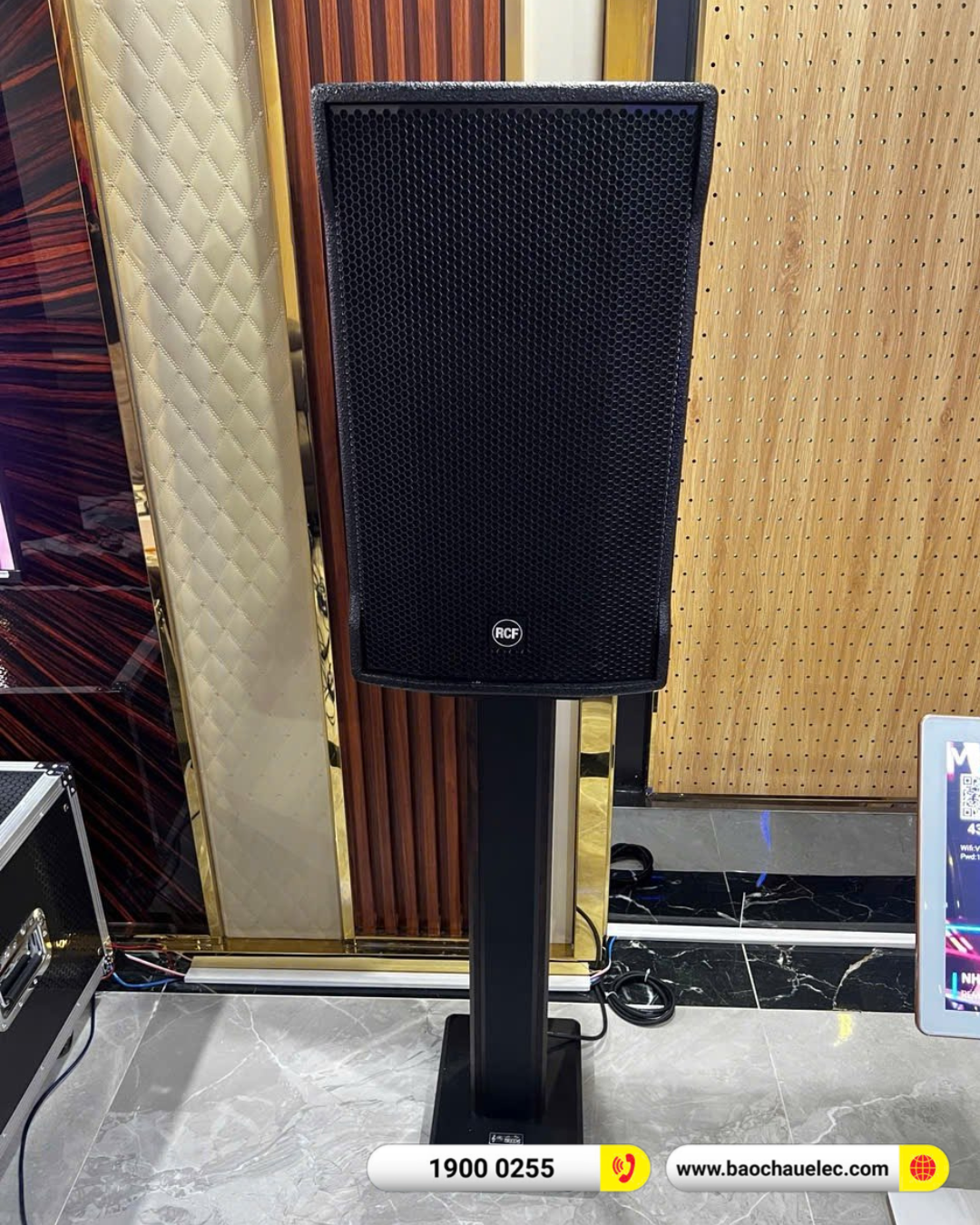 Lắp đặt d&agrave;n karaoke RCF hơn 156tr cho anh Quảng tại H&agrave; NộiLắp đặt d&agrave;n karaoke RCF hơn 156tr cho anh Quảng tại H&agrave; Nội