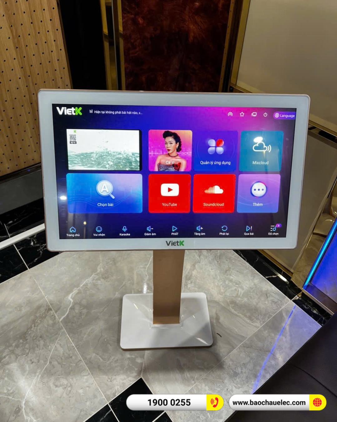 Lắp đặt d&agrave;n karaoke RCF hơn 156tr cho anh Quảng tại H&agrave; Nội
