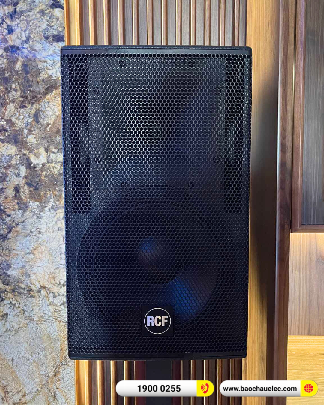 Lắp đặt d&agrave;n karaoke RCF hơn 160tr cho anh L&acirc;m tại B&igrave;nh Dương