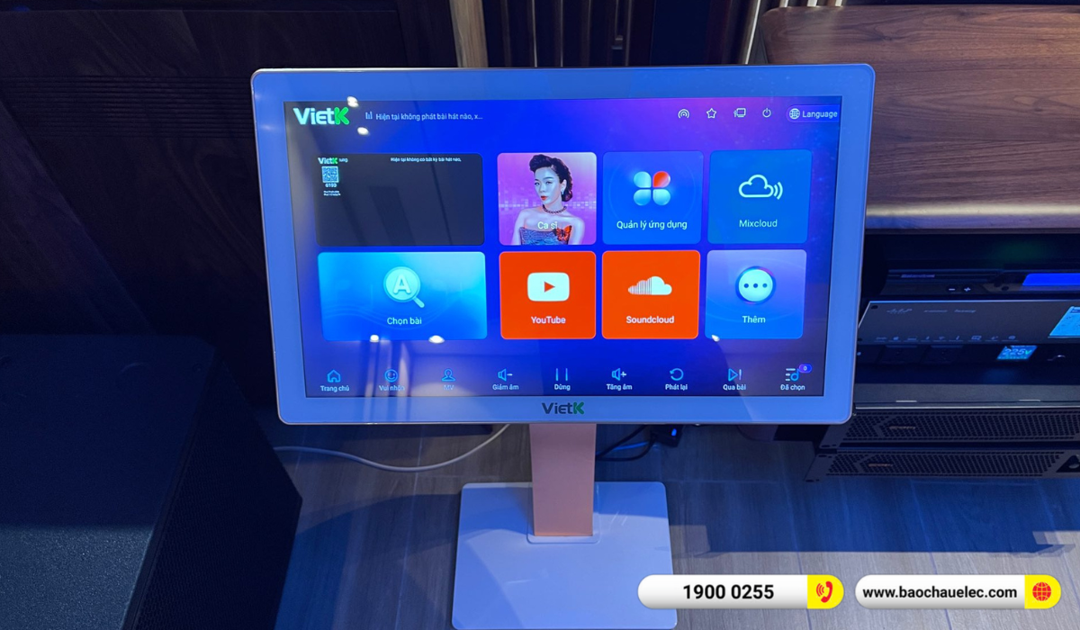 Lắp đặt d&agrave;n karaoke RCF hơn 160tr cho anh L&acirc;m tại B&igrave;nh Dương