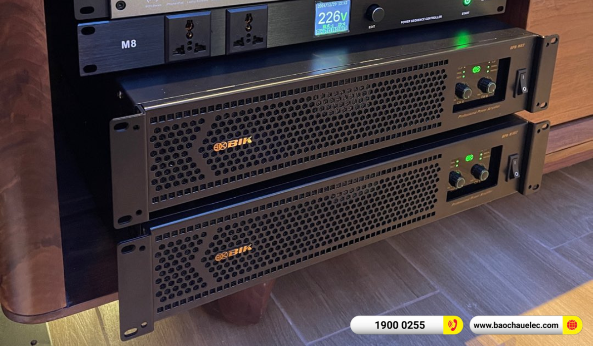 Lắp đặt d&agrave;n karaoke RCF hơn 160tr cho anh L&acirc;m tại B&igrave;nh Dương