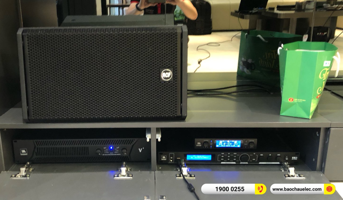 Lắp đặt d&agrave;n karaoke RCF hơn 53tr cho anh Tiến tại H&agrave; Nội