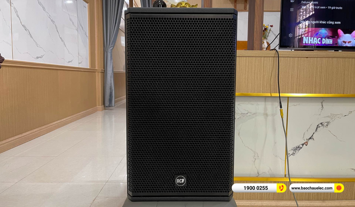Lắp đặt d&agrave;n karaoke RCF hơn 84tr cho anh Tu&acirc;n tại Cần Thơ