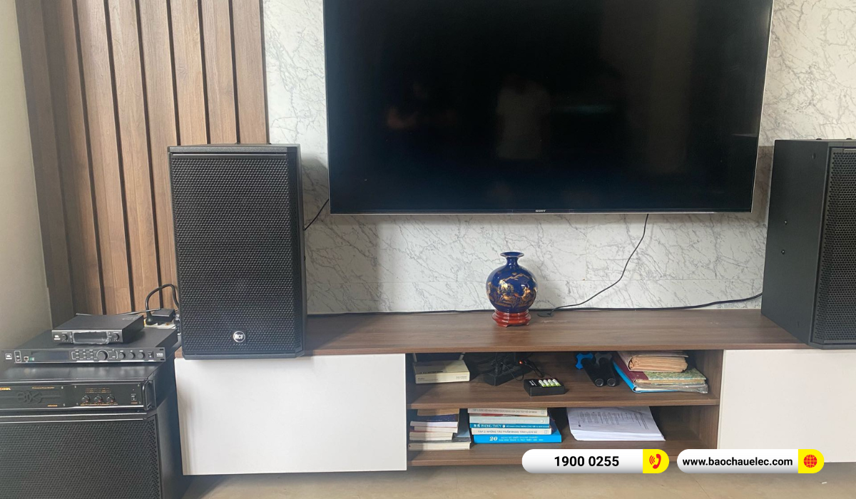 Lắp đặt d&agrave;n karaoke RCF hơn 90tr cho anh Qu&yacute; tại TPHCM