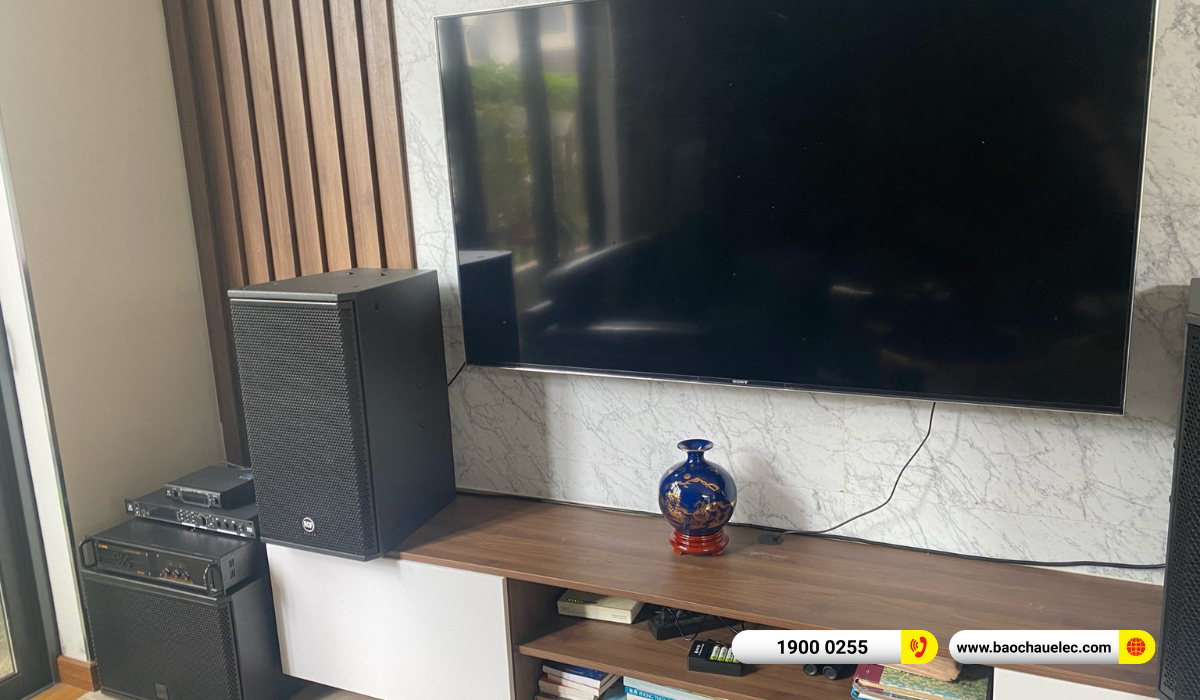 Lắp đặt d&agrave;n karaoke RCF hơn 90tr cho anh Qu&yacute; tại TPHCM