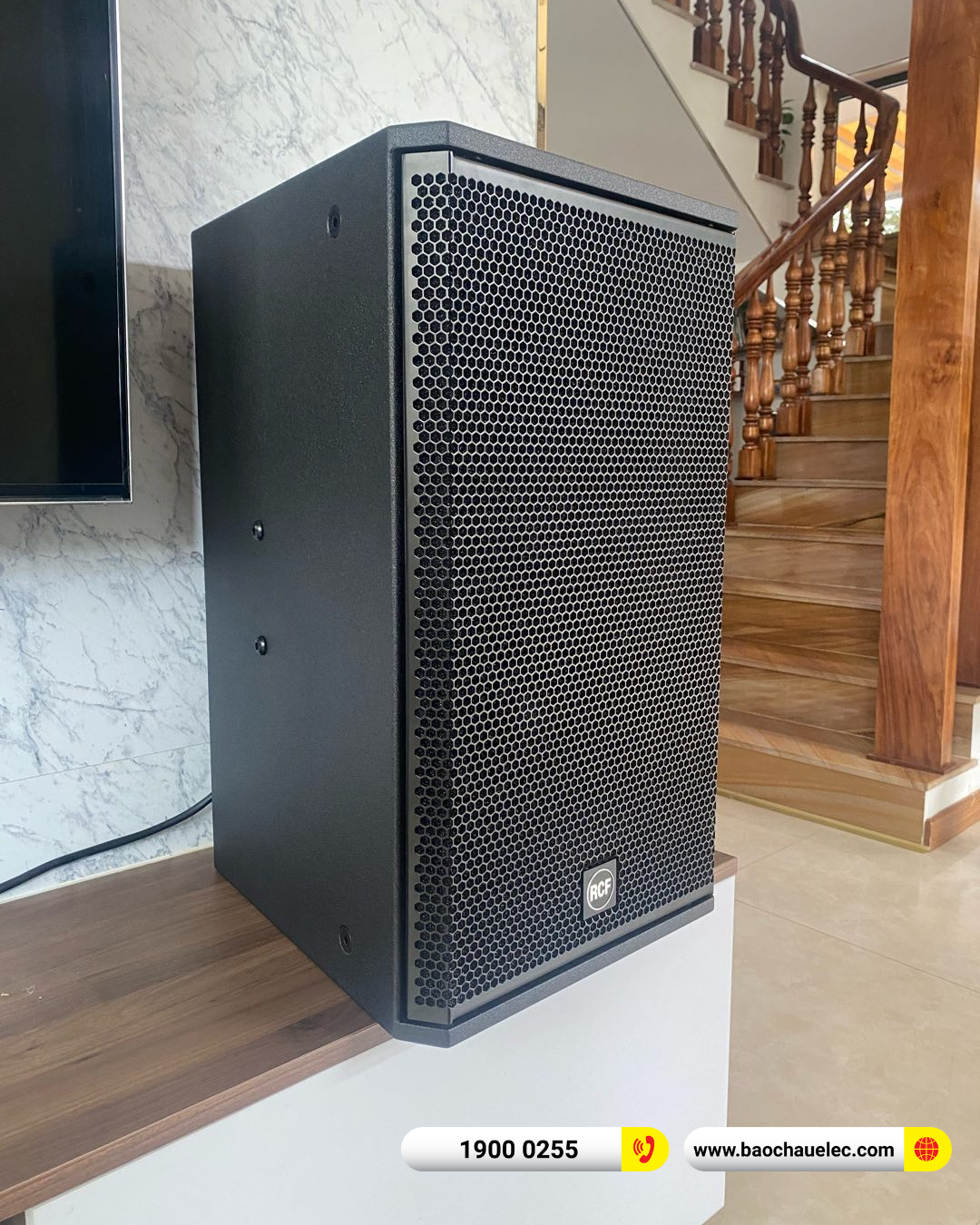 Lắp đặt d&agrave;n karaoke RCF hơn 90tr cho anh Qu&yacute; tại TPHCM