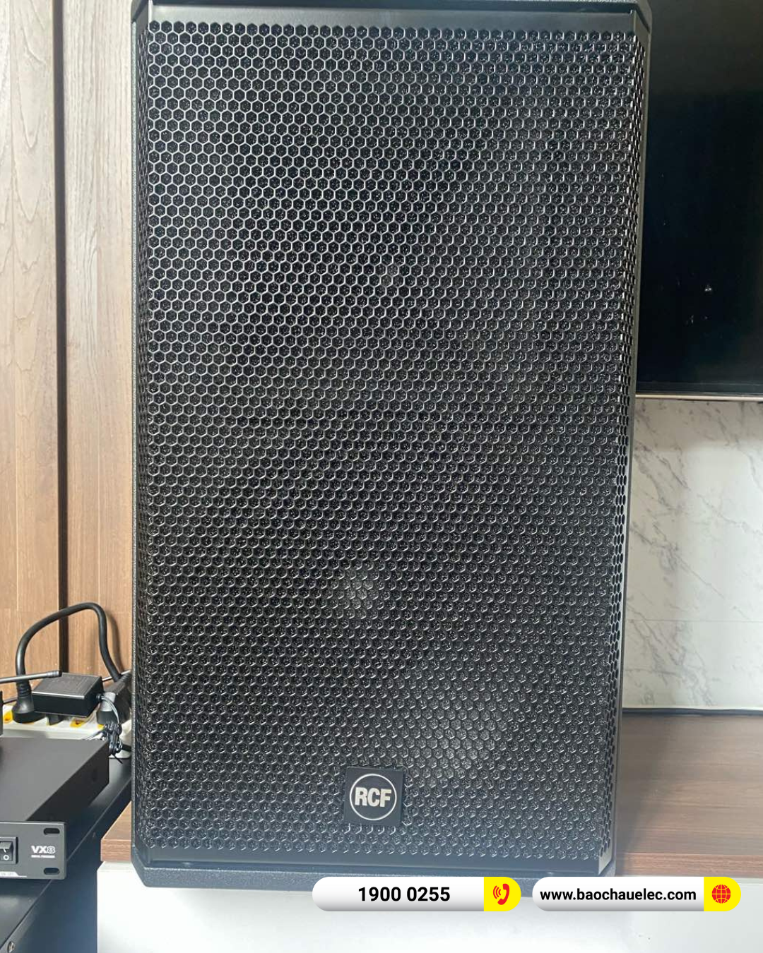 Lắp đặt d&agrave;n karaoke RCF hơn 90tr cho anh Qu&yacute; tại TPHCM