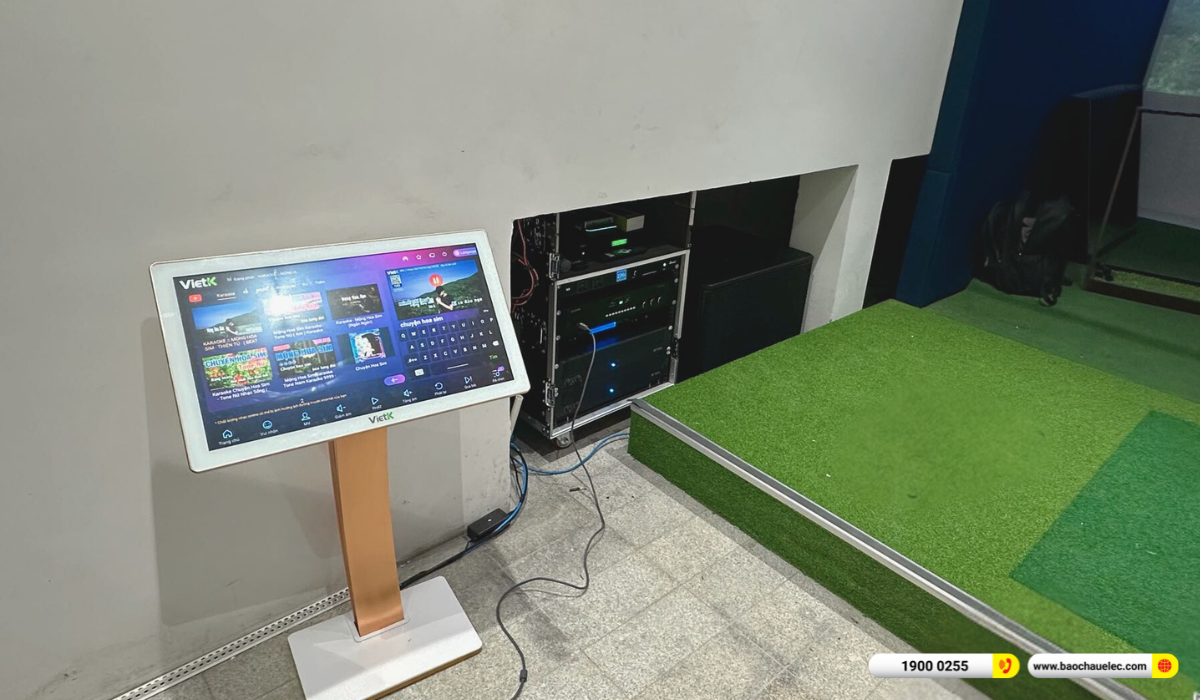 Lắp đặt d&agrave;n karaoke RCF, m&aacute;y chiếu hơn 260tr cho anh Đốc tại TP HCM