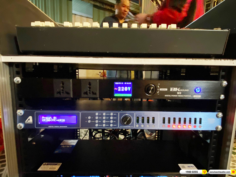 Lắp đặt dàn line array Actpro sự kiện hơn 116tr cho anh Khánh ở TPHCM